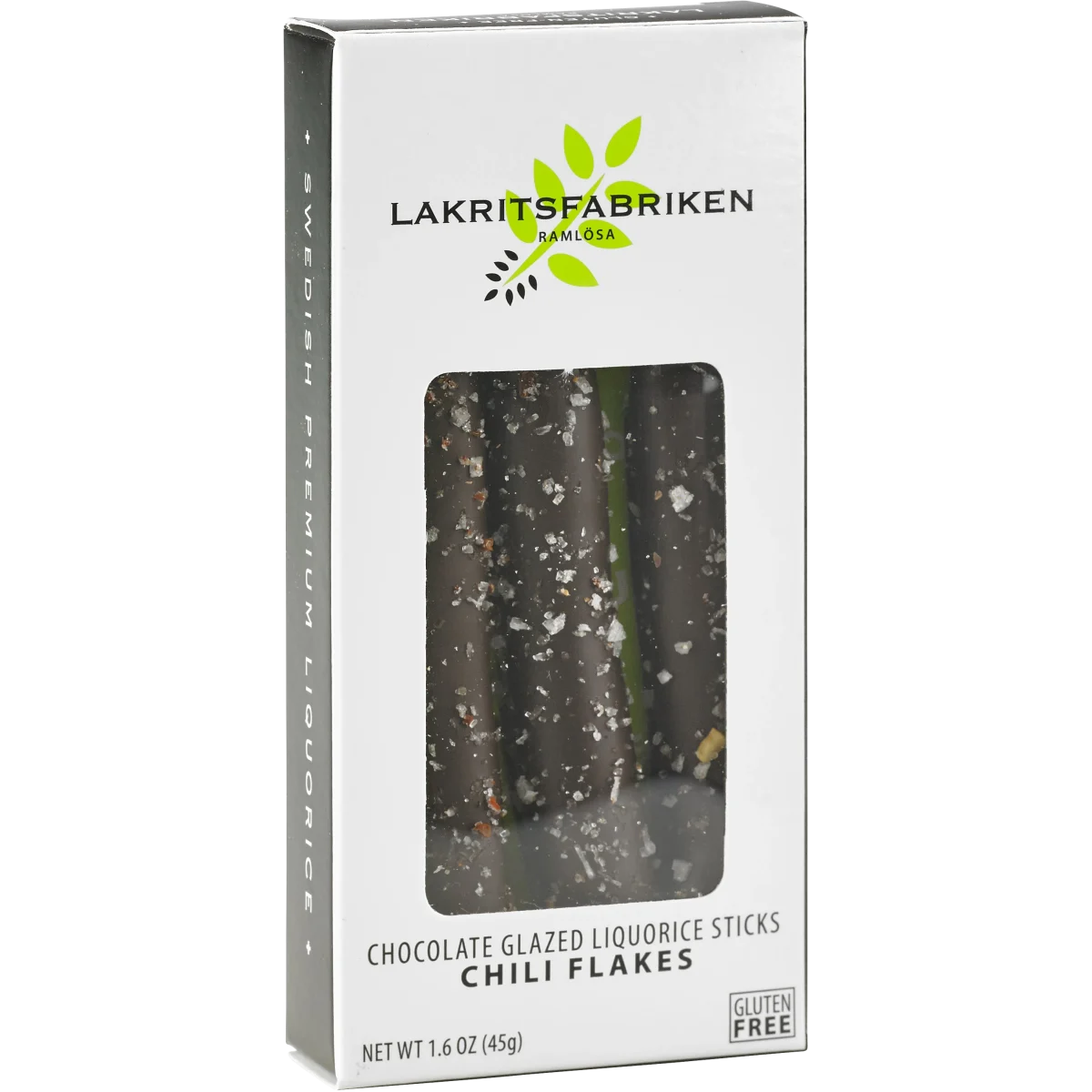 Lakritsfabriken Liquorice Sticks Dark Chocolate & Chili 45 g