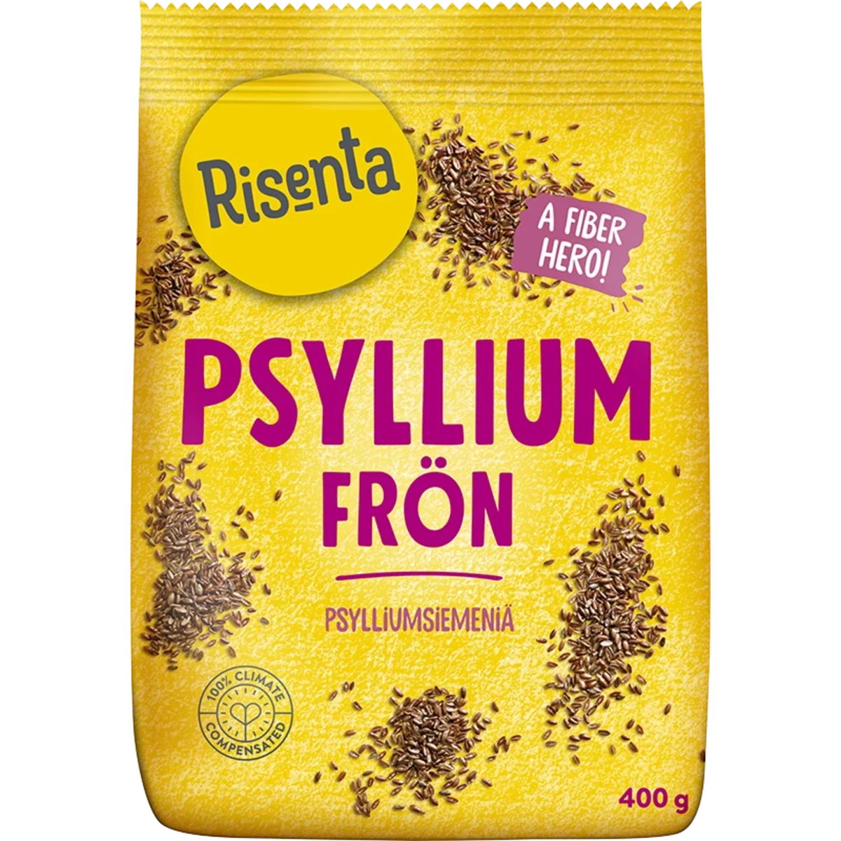 Risenta Psylliumfrön 400 g