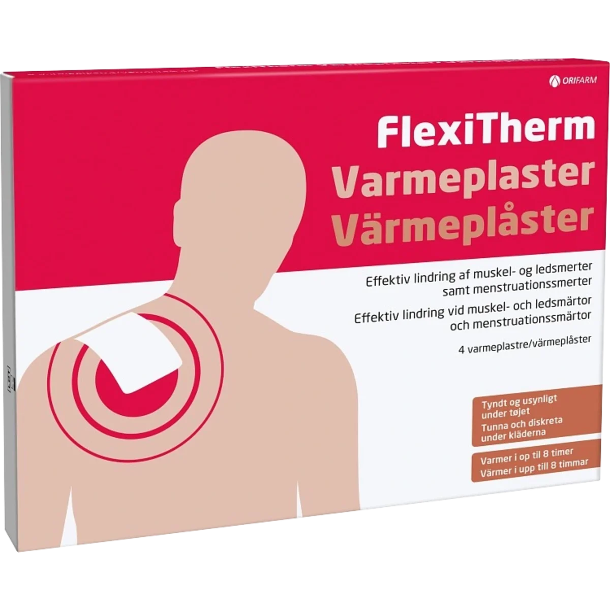 FlexiTherm Värmeplåster 4 st