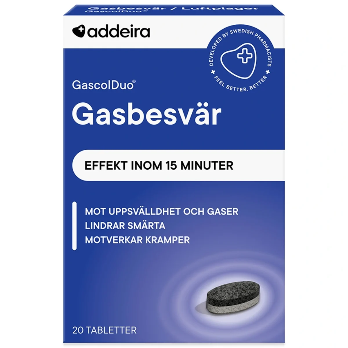 Addeira GascolDuo Tablett 20 st