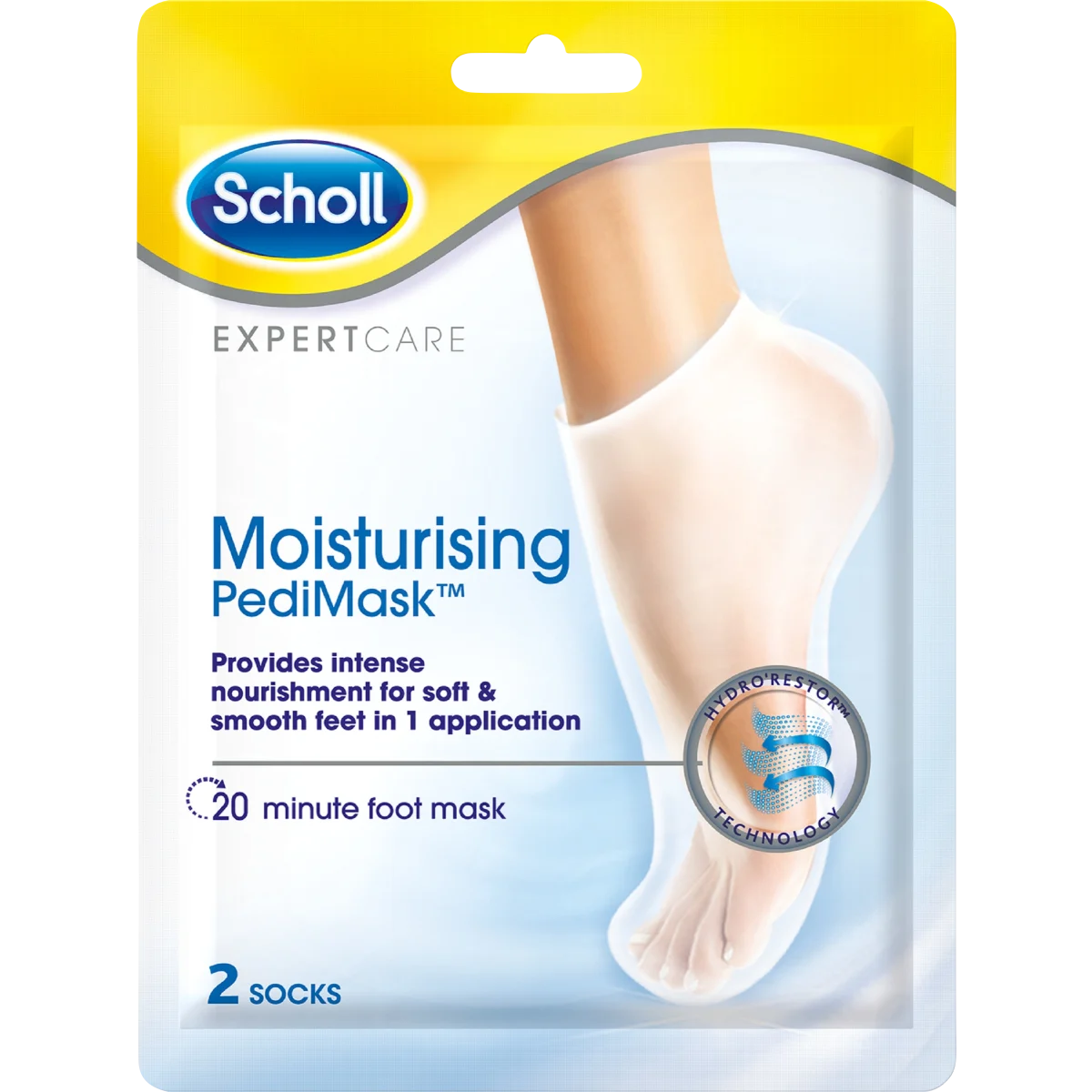 Scholl Moisturizing Pedi Mask 1 par
