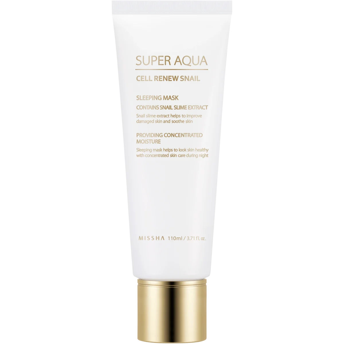 Missha Super Aqua Cell Renew Snail Sleeping Mask 110 ml