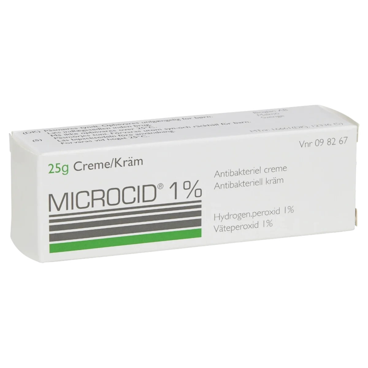Microcid kräm 1% 25 g