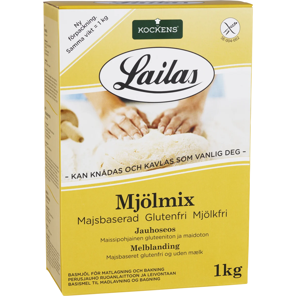 Lailas Mjölmix Majsbaserad glutenfri MJÖLKfri 1 kg