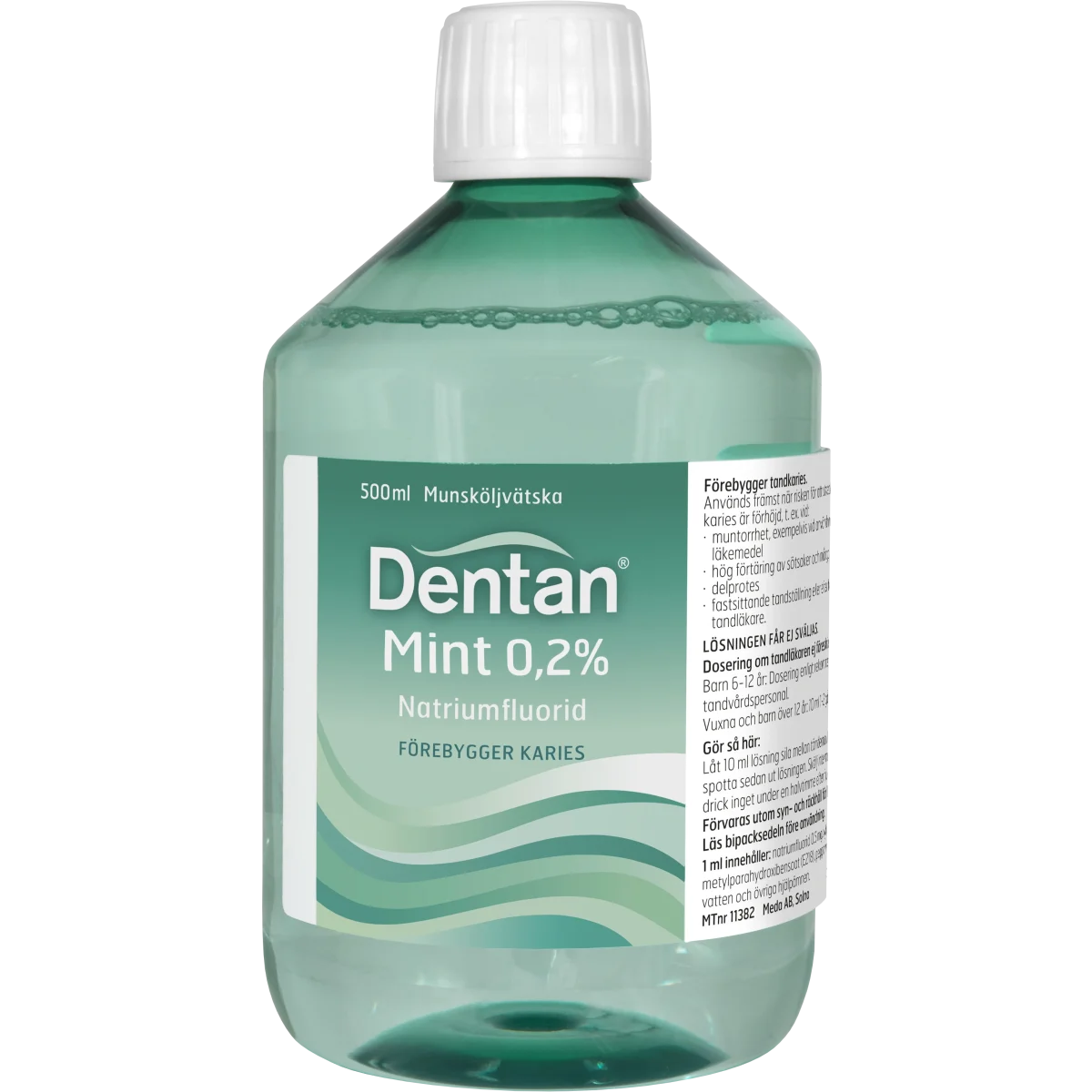 Dentan Mint munskölj 0,2 % 500 ml