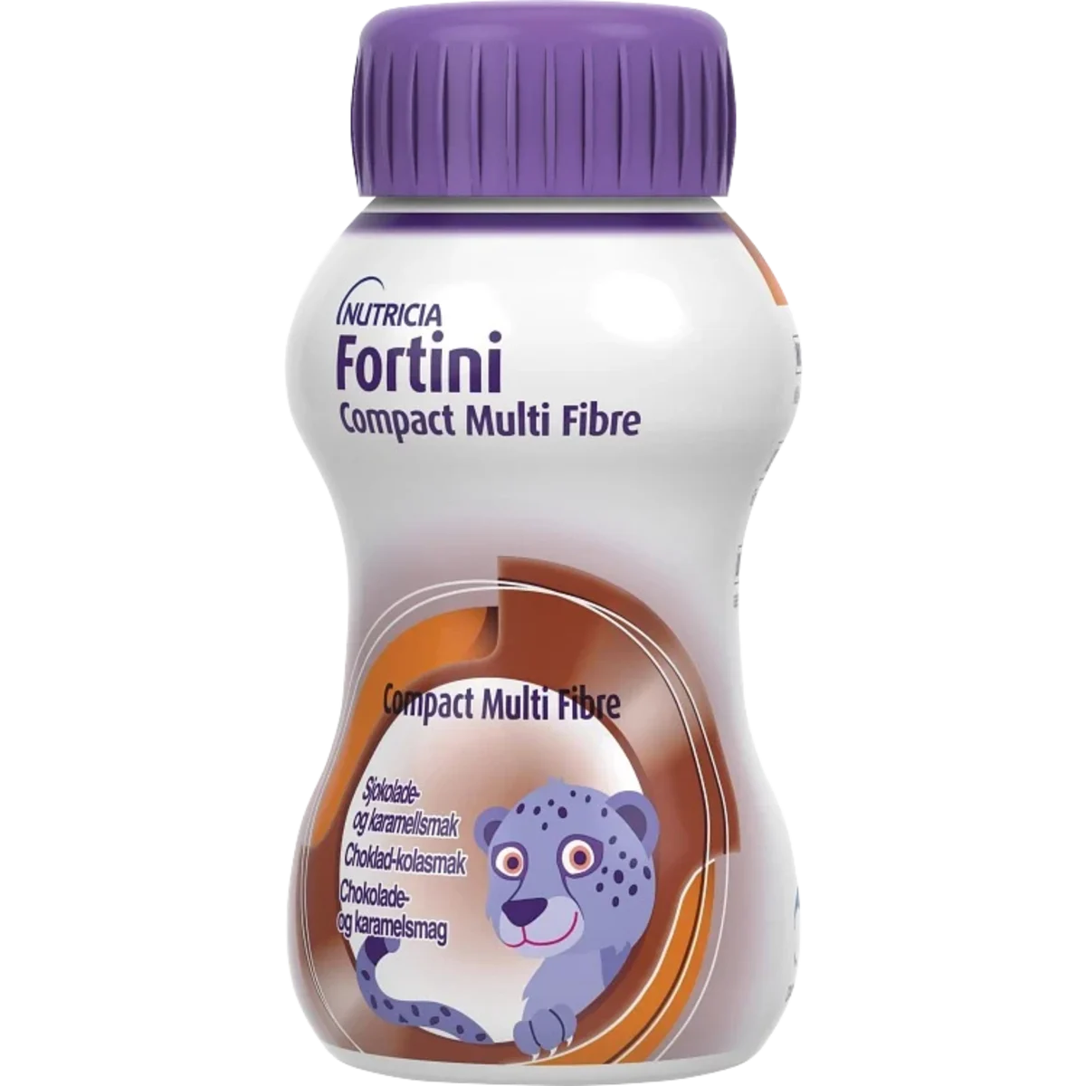 Fortini Compact Multi Fibre Choklad-Kola 4x125 ml