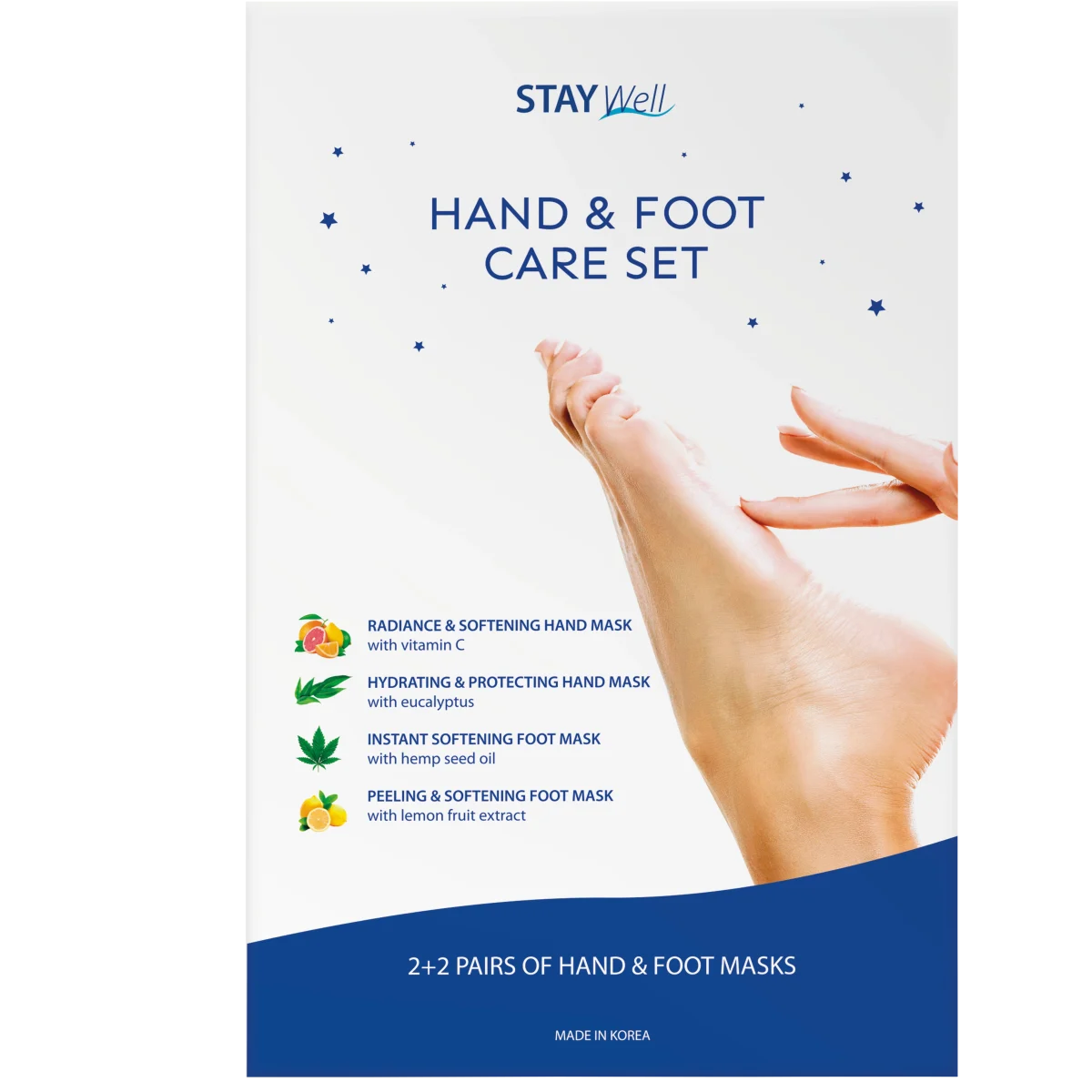 Stay Well Hand & Foot Care 4 Masks