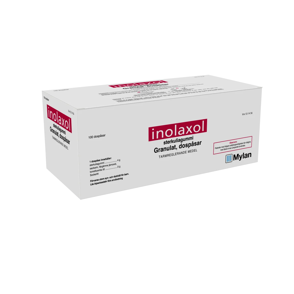 Inolaxol Granulat i dospåse Dospåsar, 100st