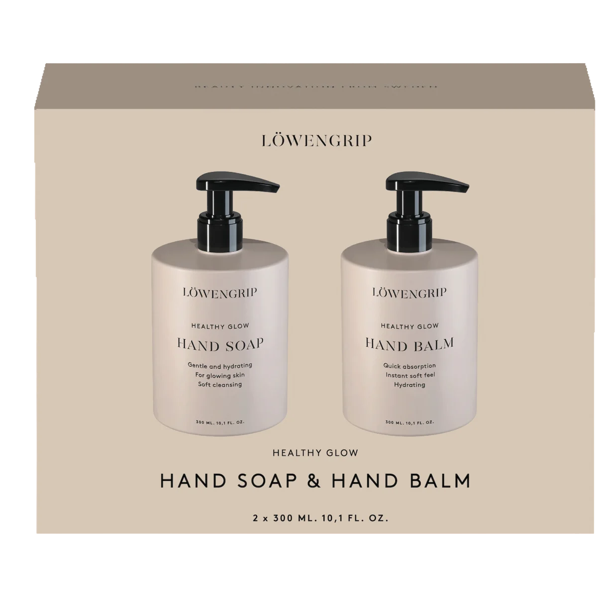 Löwengrip Healthy Glow Hand Soap & Balm Kit 2x300 ml