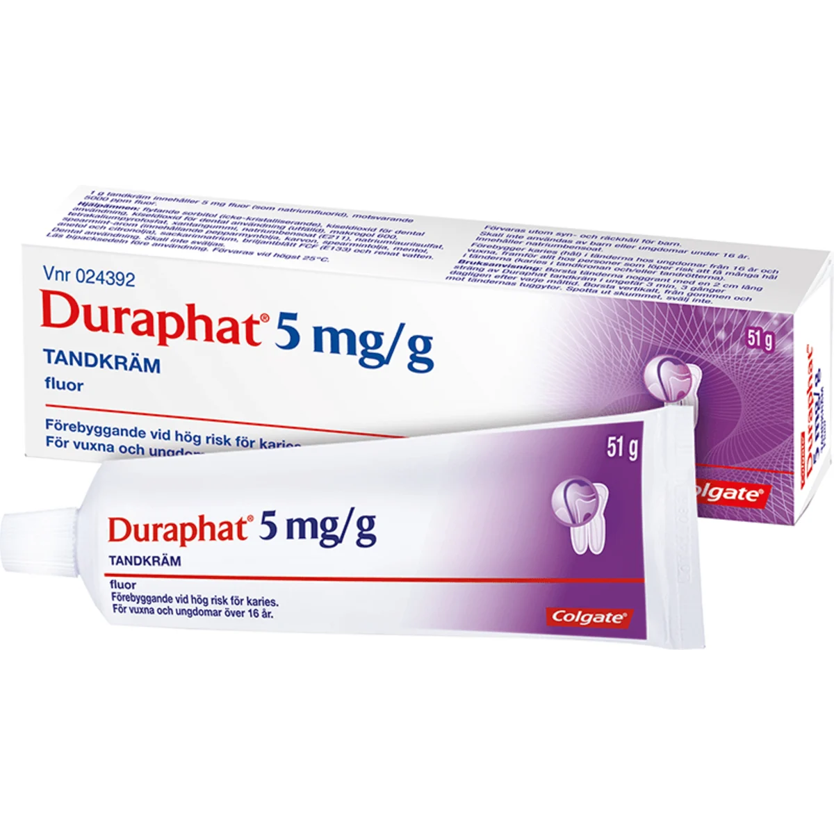 Duraphat tandkräm 5 mg/g 51 g
