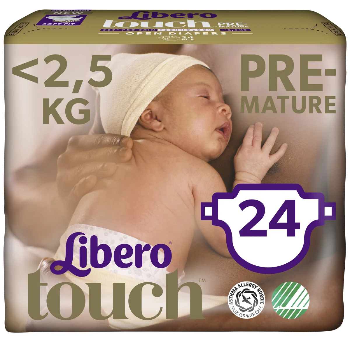 Libero Touch Premature blöja 24 st