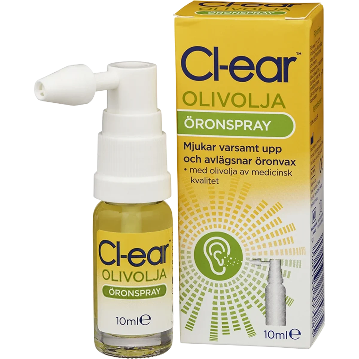 Cl-ear Öronspray Olivolja 10 ml