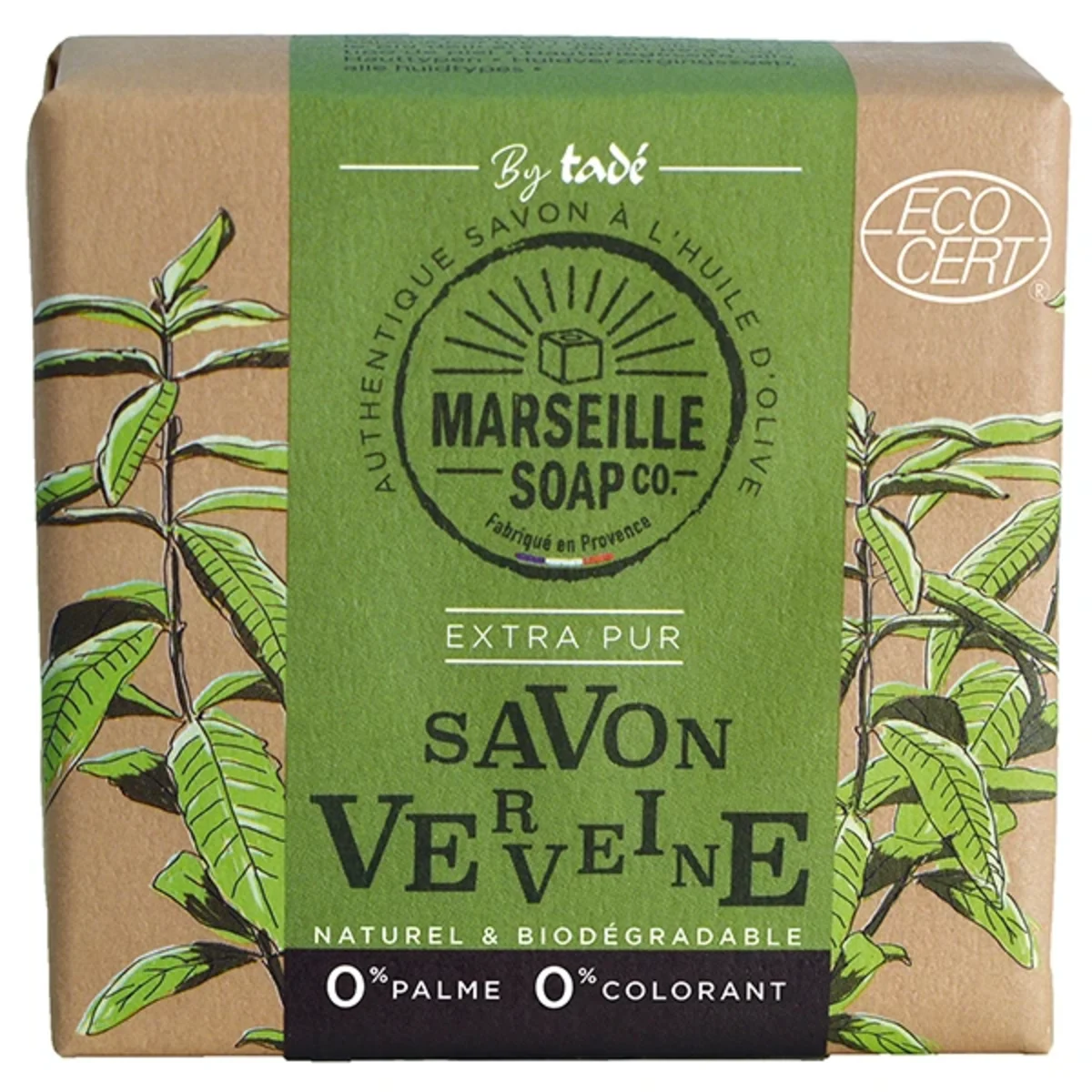 Tadé Pays du Levant Fast Marseille Tvål Verbena 100 g