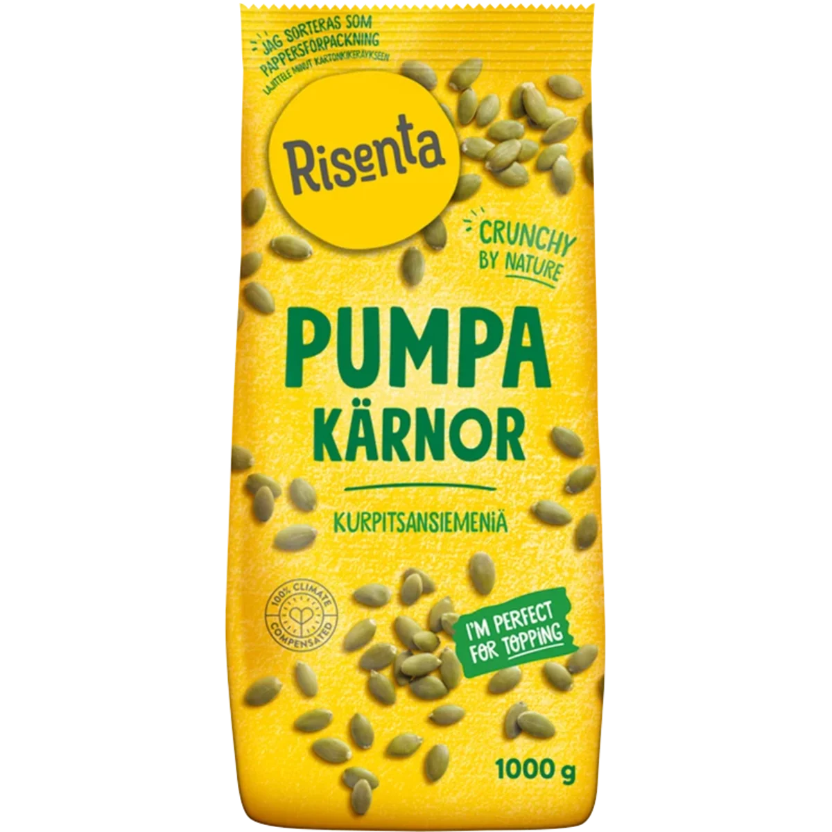 Risenta Pumpakärnor 1000 g
