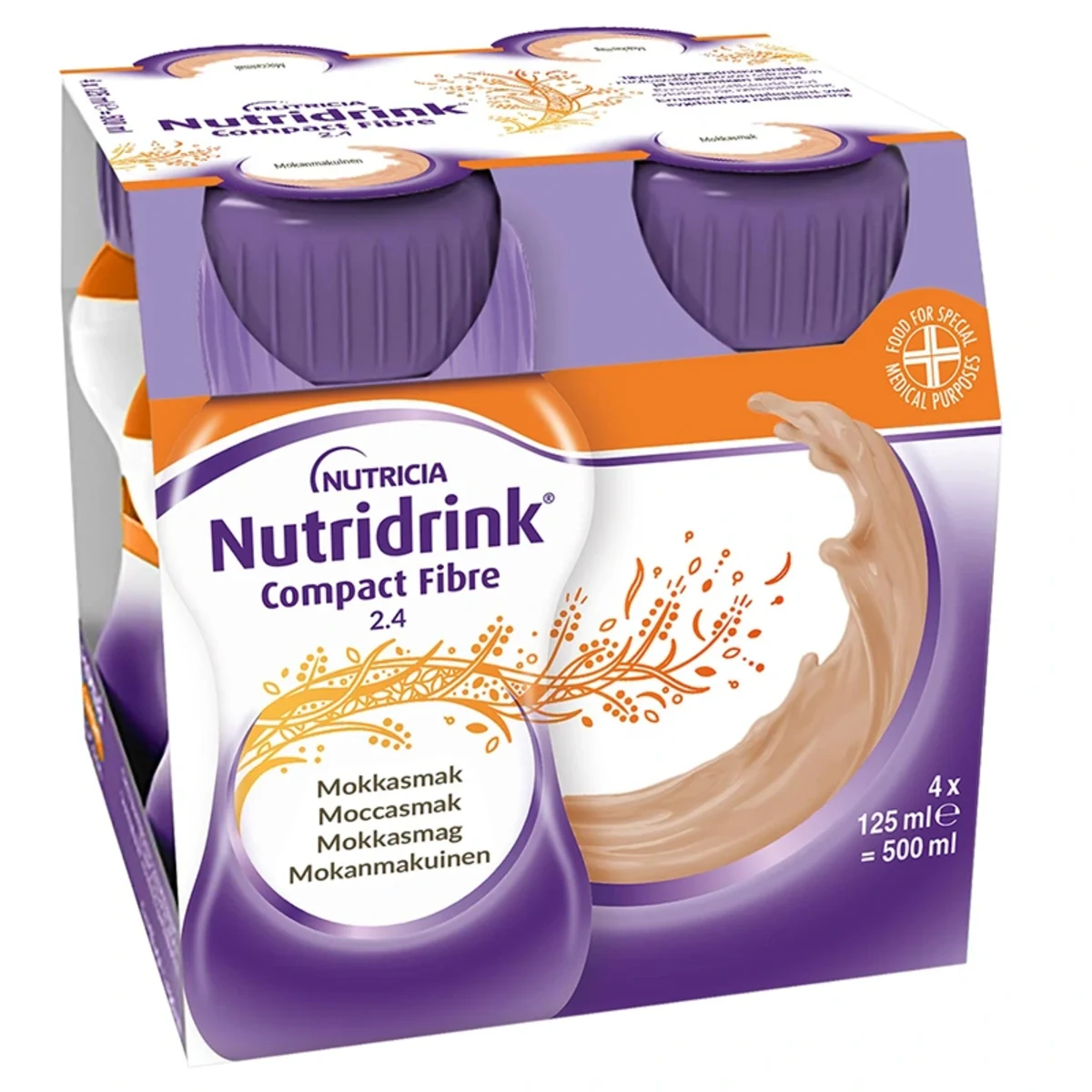 Nutridrink Compact Fibre Mocca 4x125ml