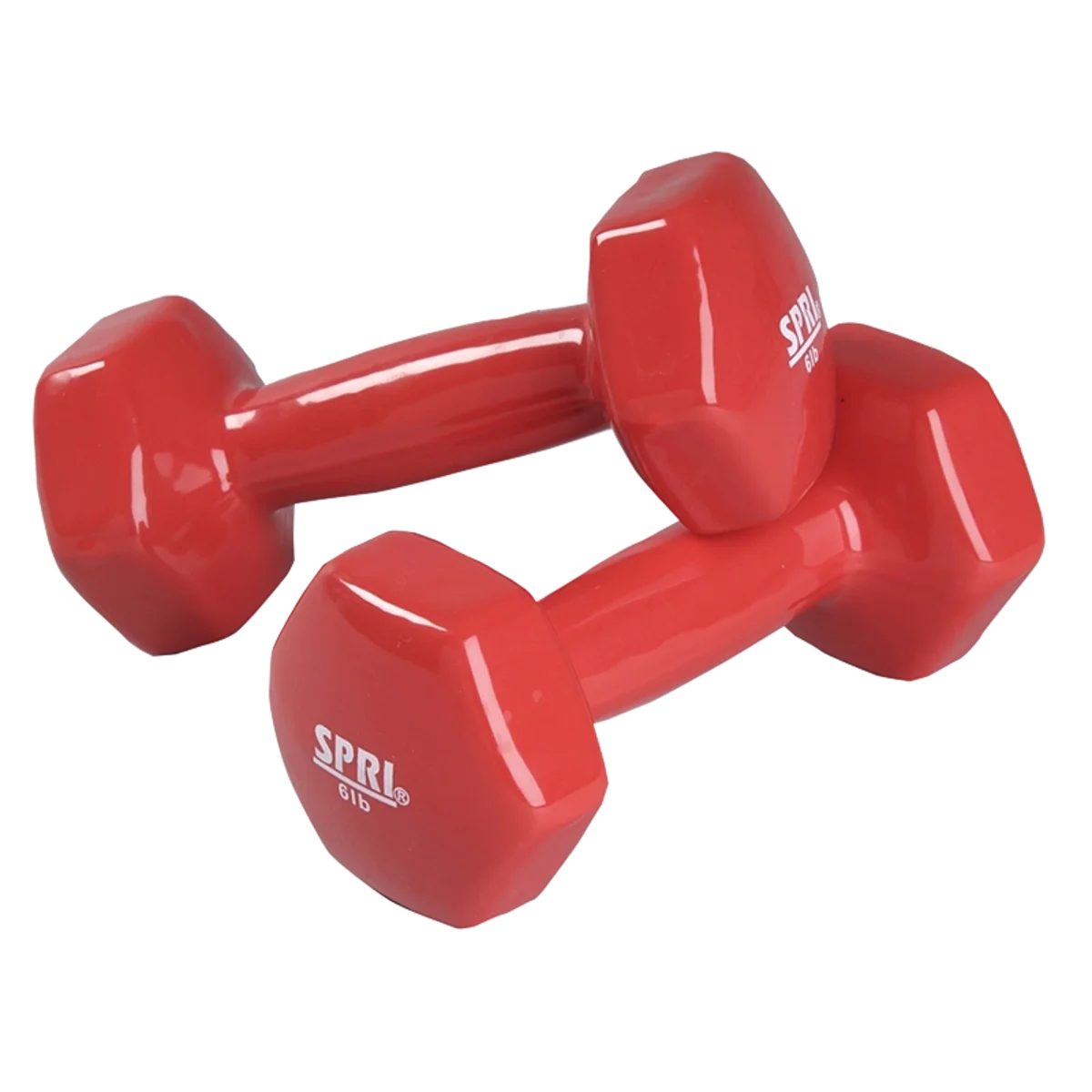 Spri Dumbbell Vinyl 2,7 kg Pair