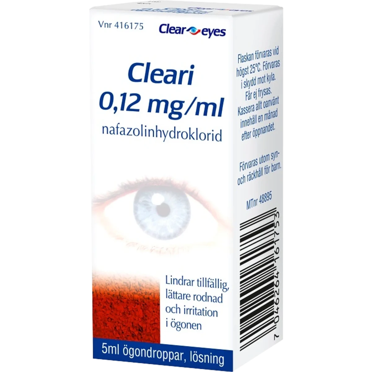 Cleari ögondroppar 0,12 mg/ml 5 ml
