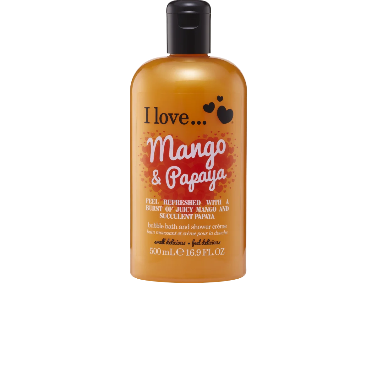 I LOVE Mango & Papaya Bath & Shower Crème 500 ml