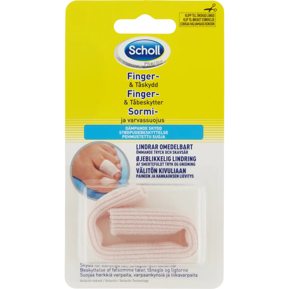 Scholl finger- och tåskydd