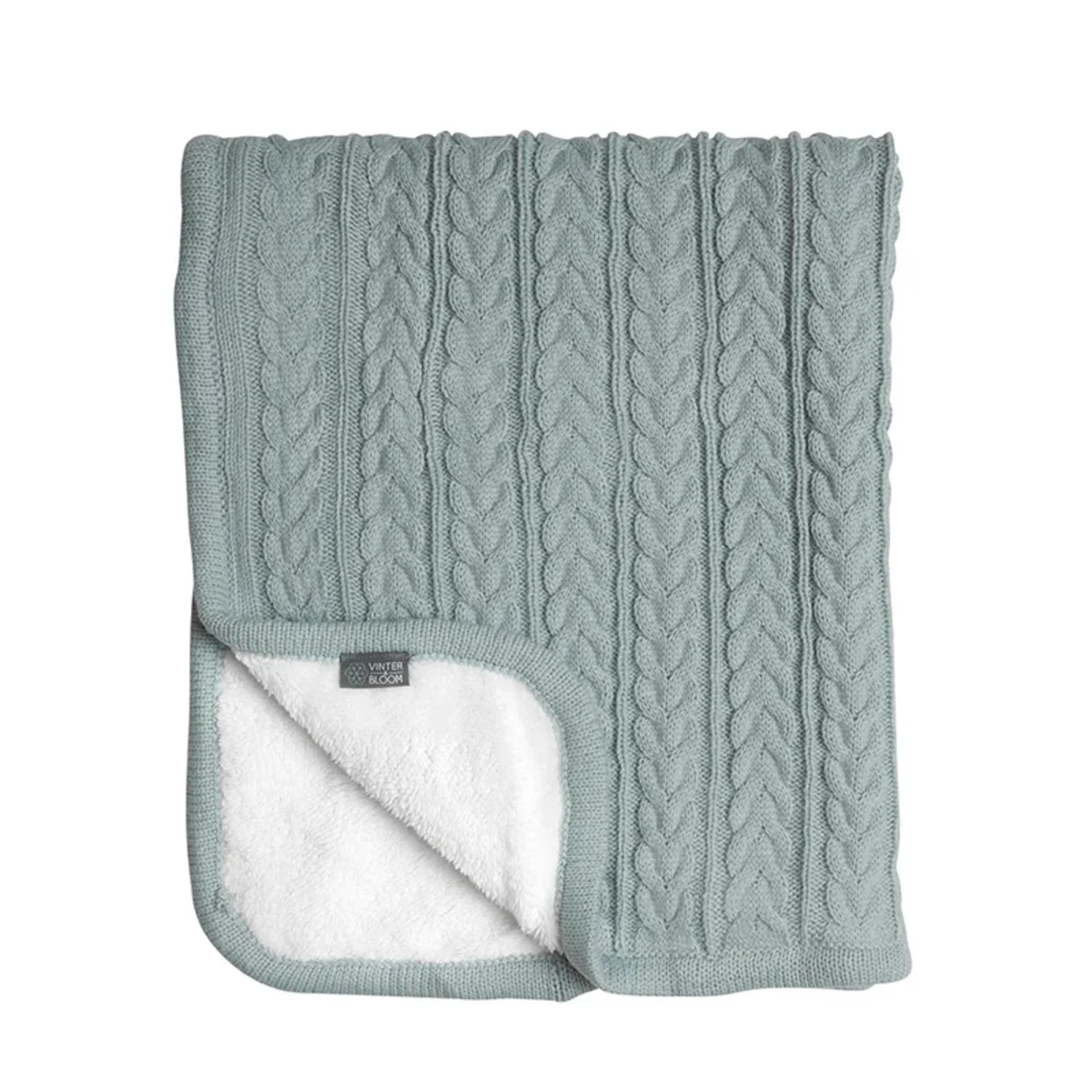 Vinter & Bloom Filt Cuddly Sage Green
