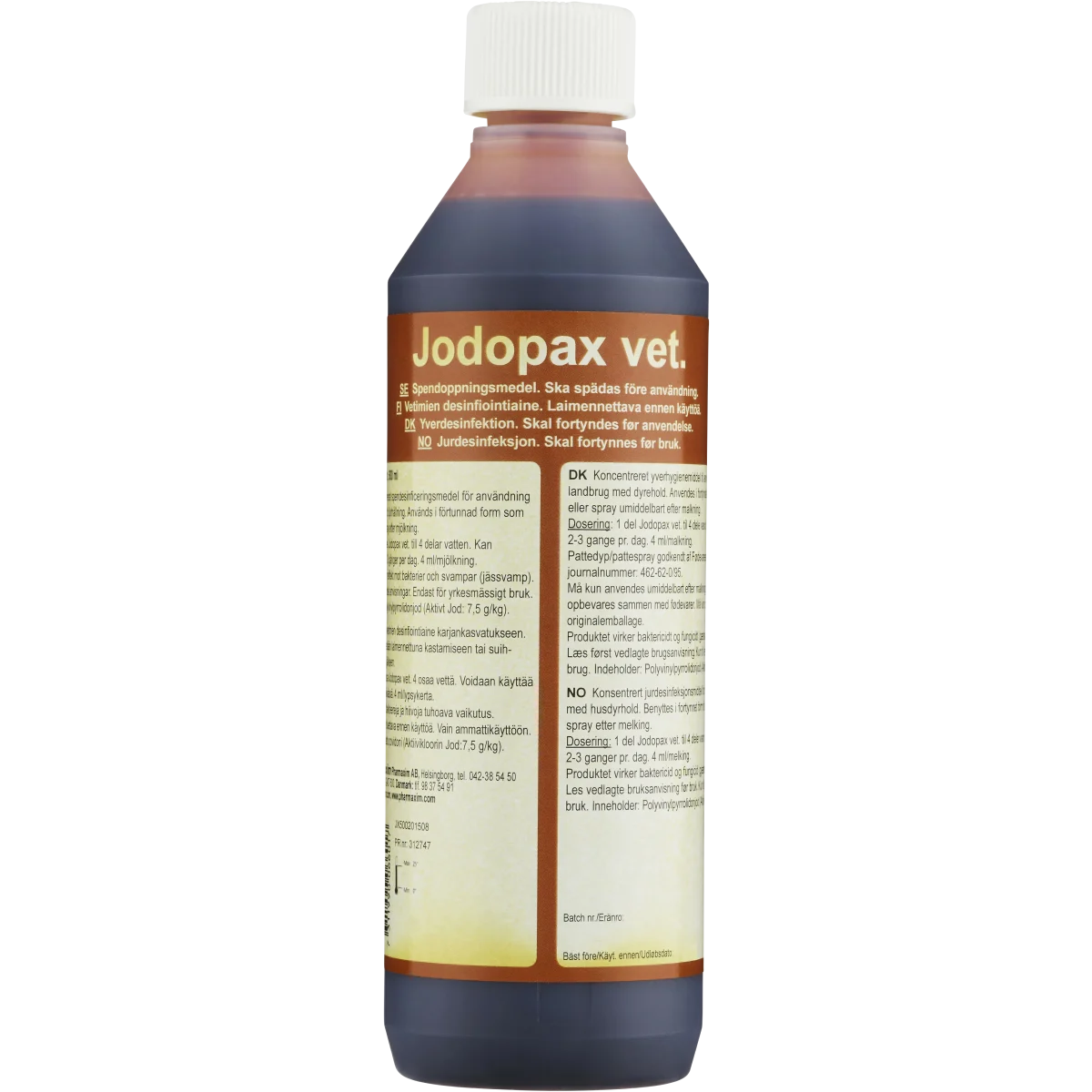 Jodopax Vet Koncentrat 500 ml