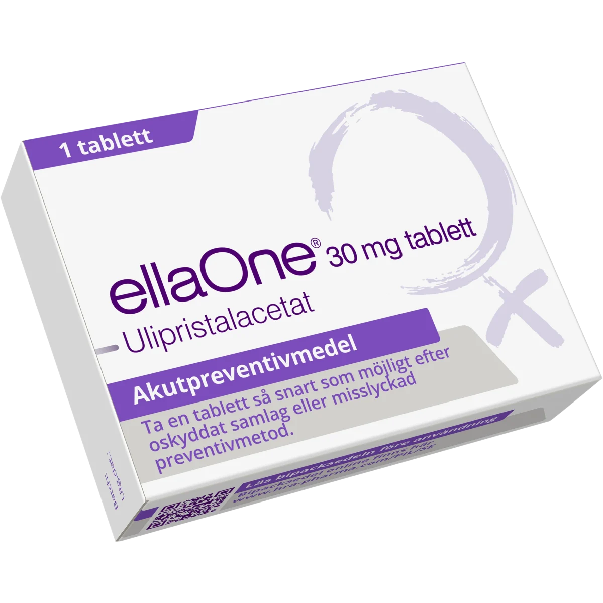 ellaOne tablett 30 mg 1 st