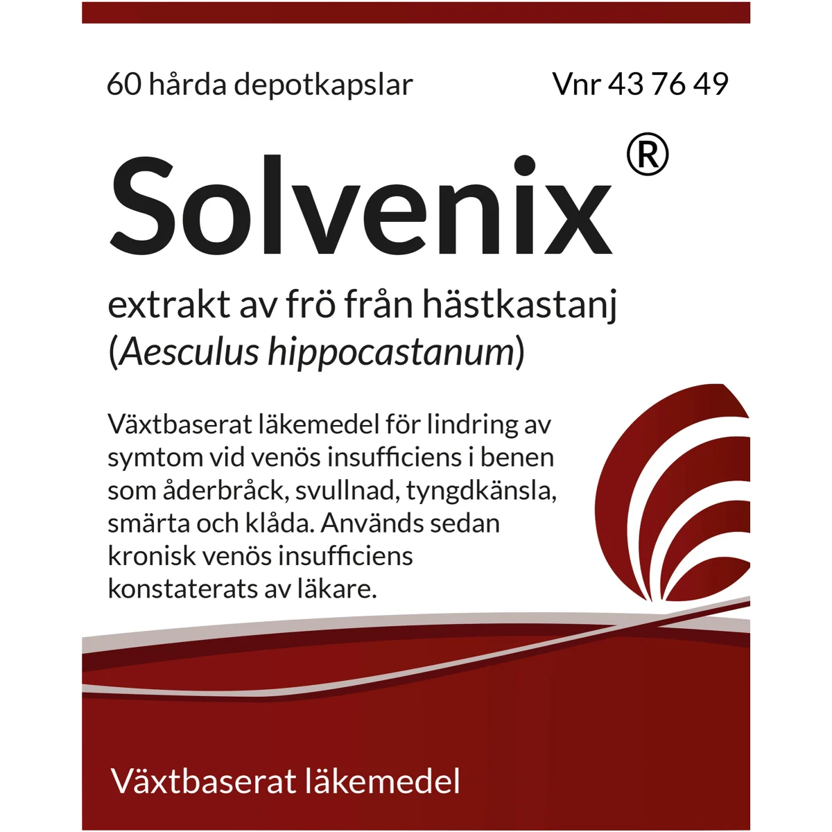 Solvenix Depotkapsel hård blister 60 st