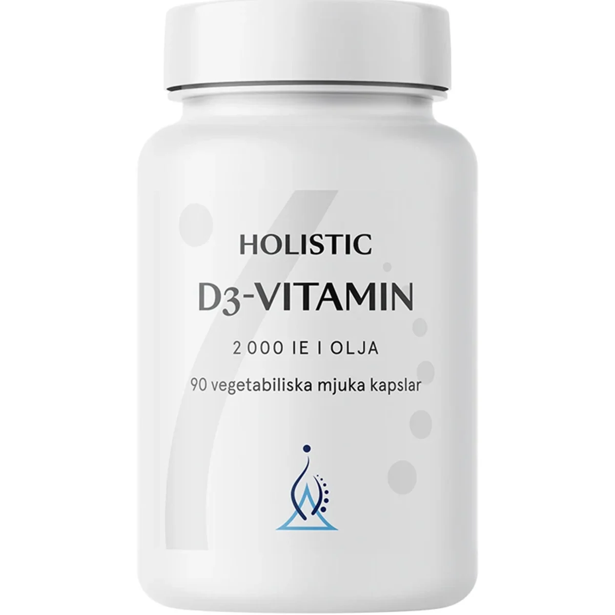 Holistic D3-vitamin 2000 IE i kokosolja 90 st