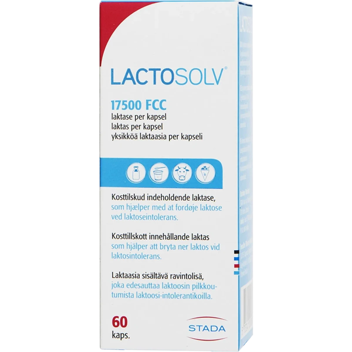 Lactosolv 60 kapslar