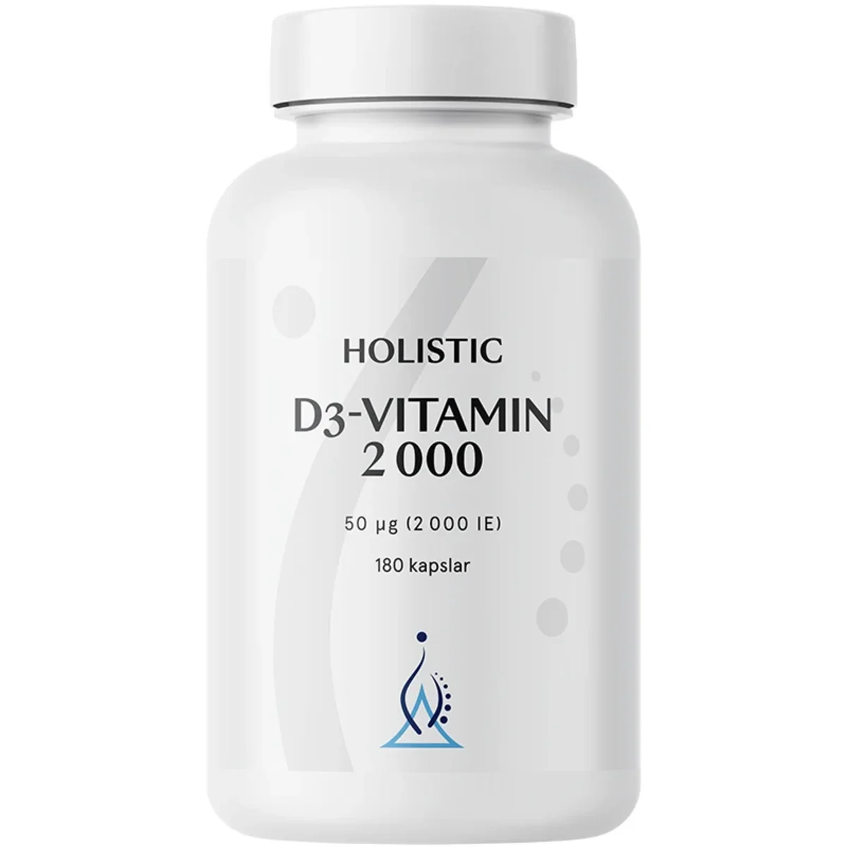 Holistic D3-vitamin 2000IE 50 µg 180 st