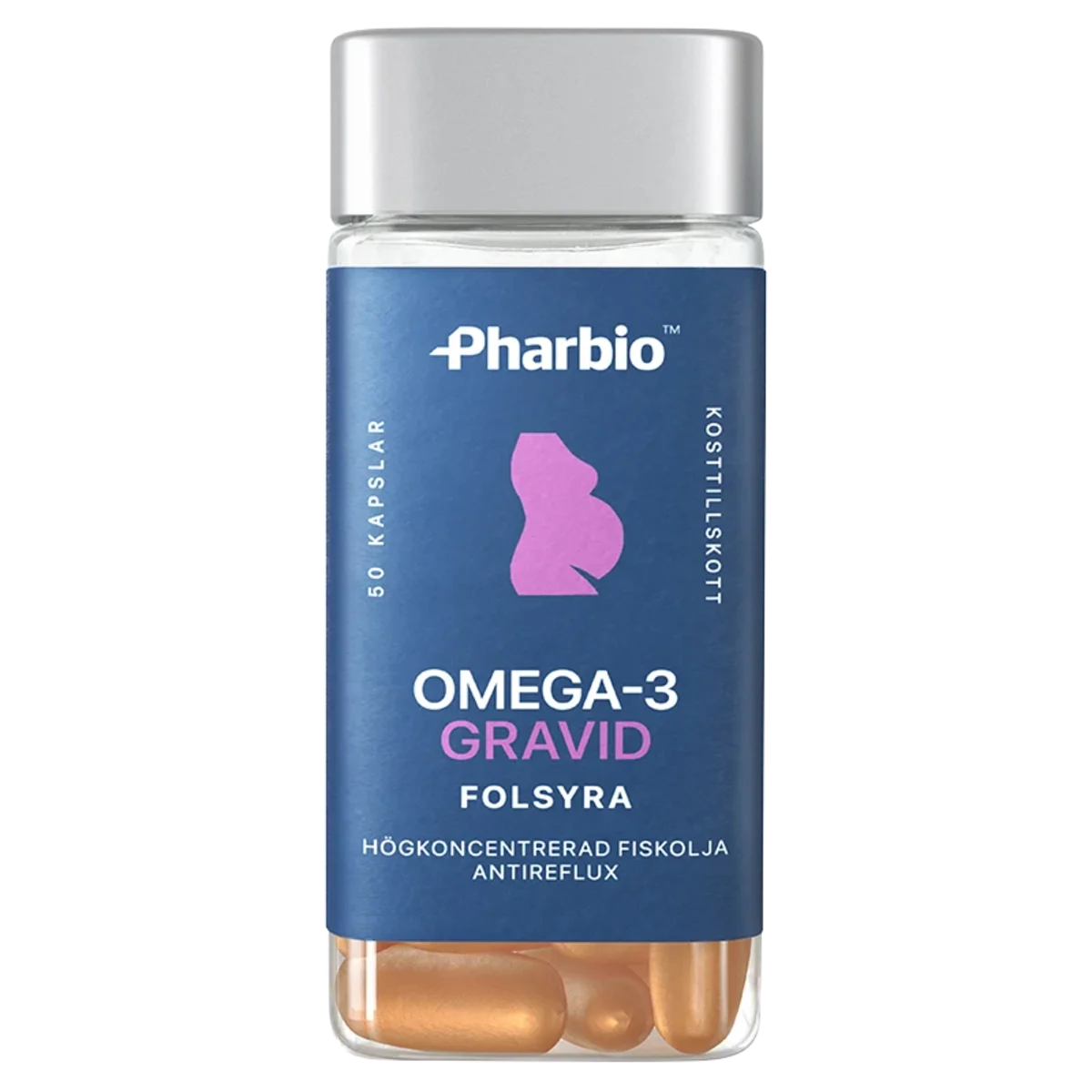 Pharbio Omega-3 Gravid 50st