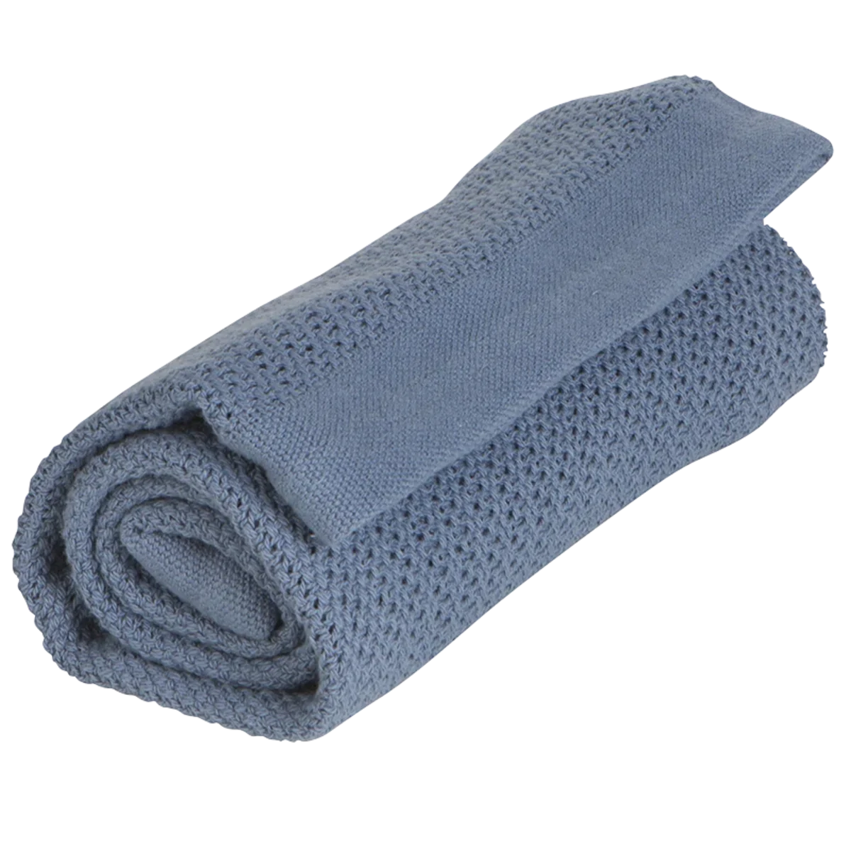Vinter & Bloom Filt Soft Grid EKO Denim Blue 100x75cm