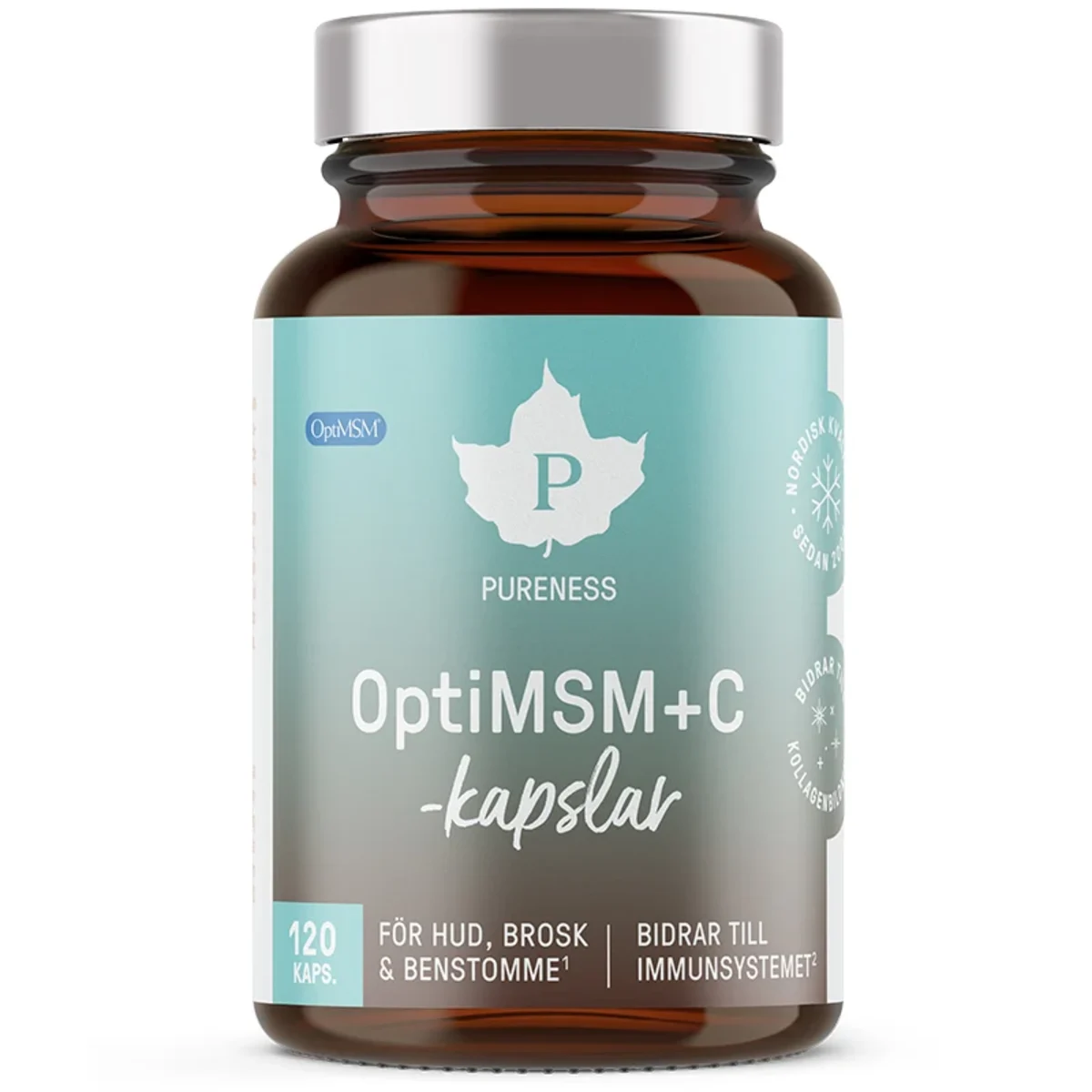 Pureness OptiMSM + C 120 kapslar
