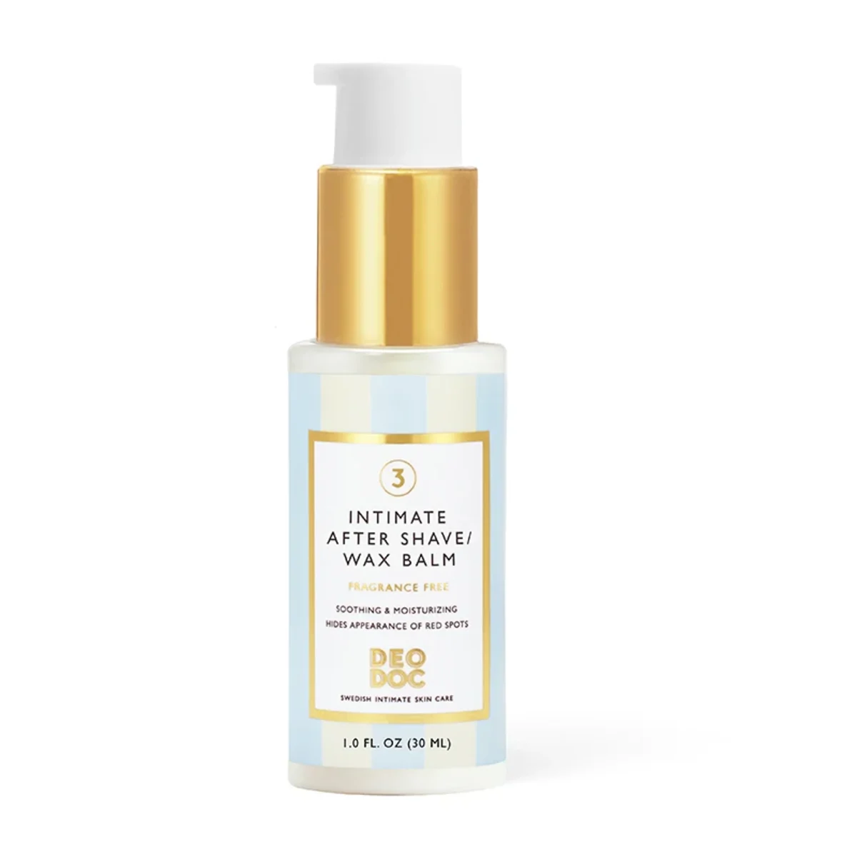 DeoDoc Intimate After shave/Wax Balm Fragrance free 30 ml