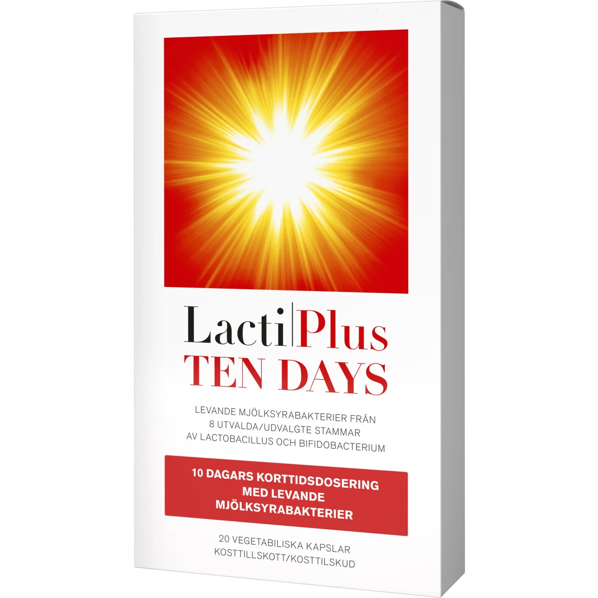 Lactiplus Ten Days 20 kapslar