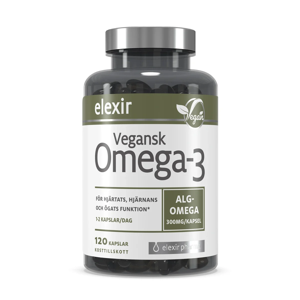 Elexir Pharma Omega-3 120 kapslar