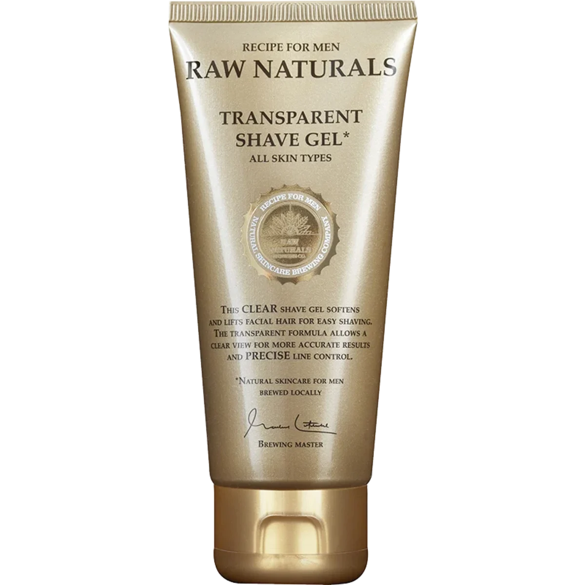 Raw Naturals Transparent Shave Gel 100 ml
