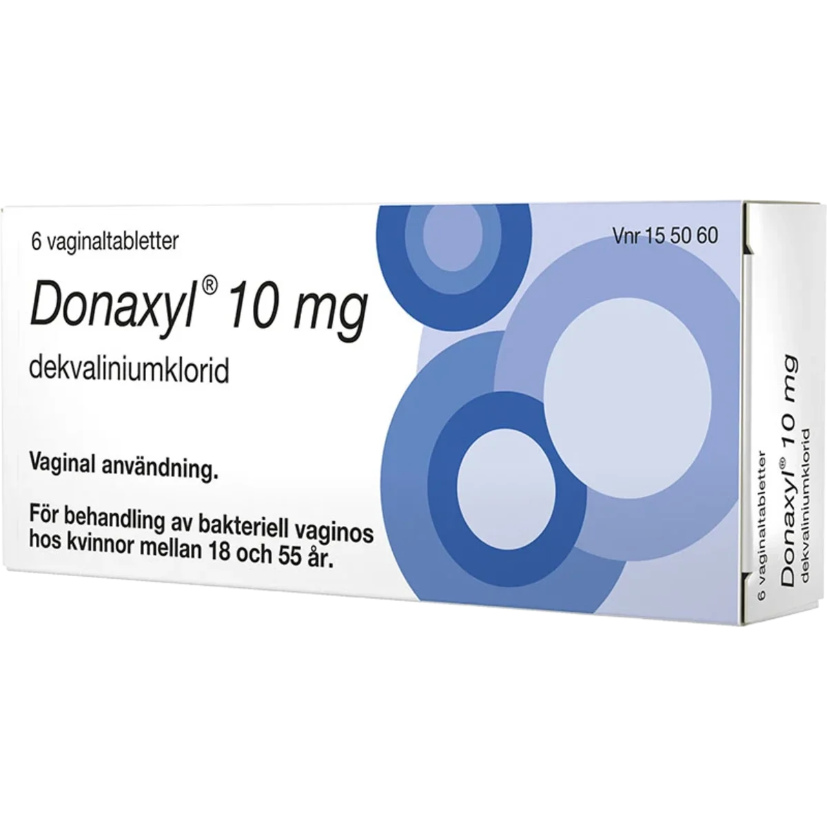 Donaxyl Vaginaltablett 10mg Blister, 6tabletter