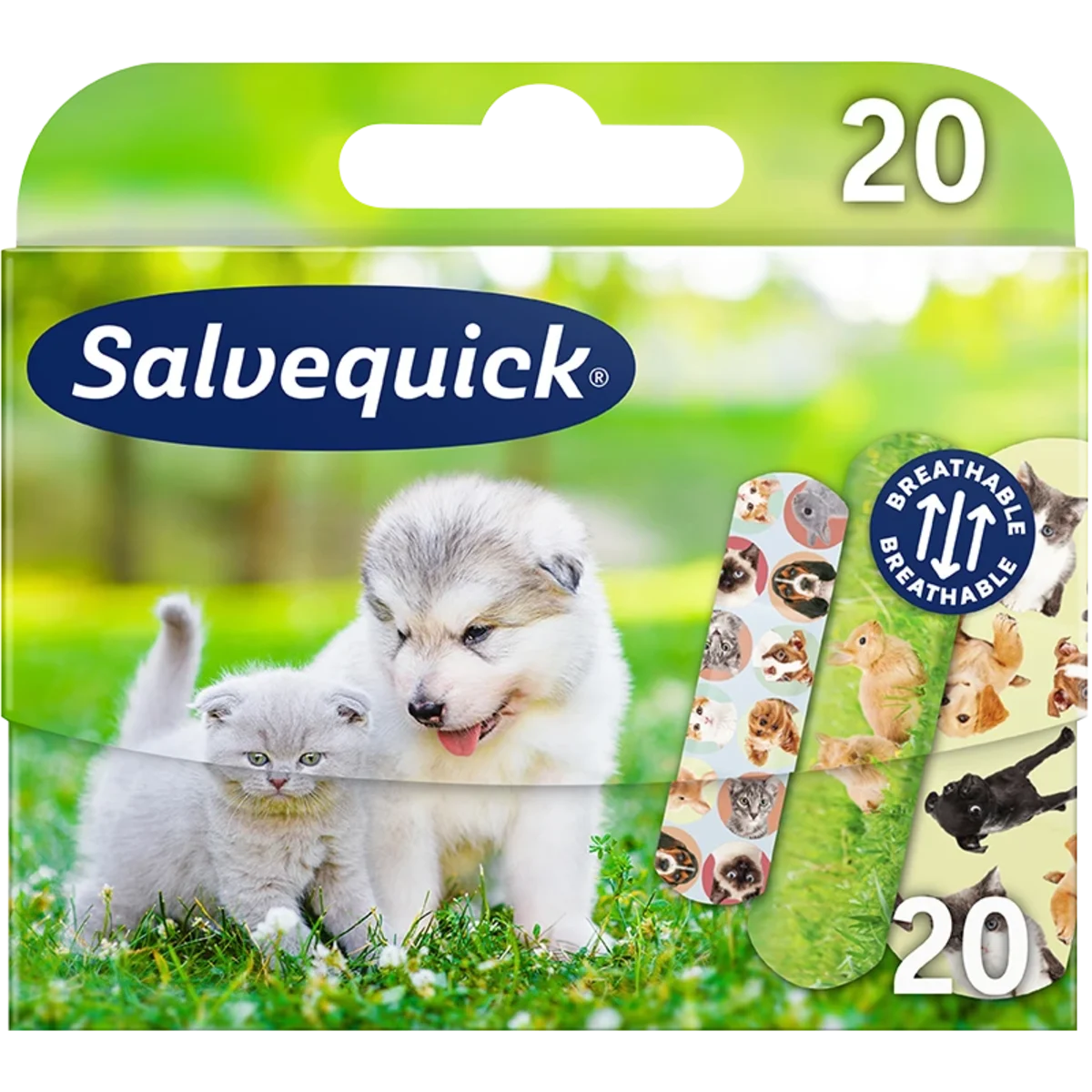 Salvequick Animals barnplåster 20 st
