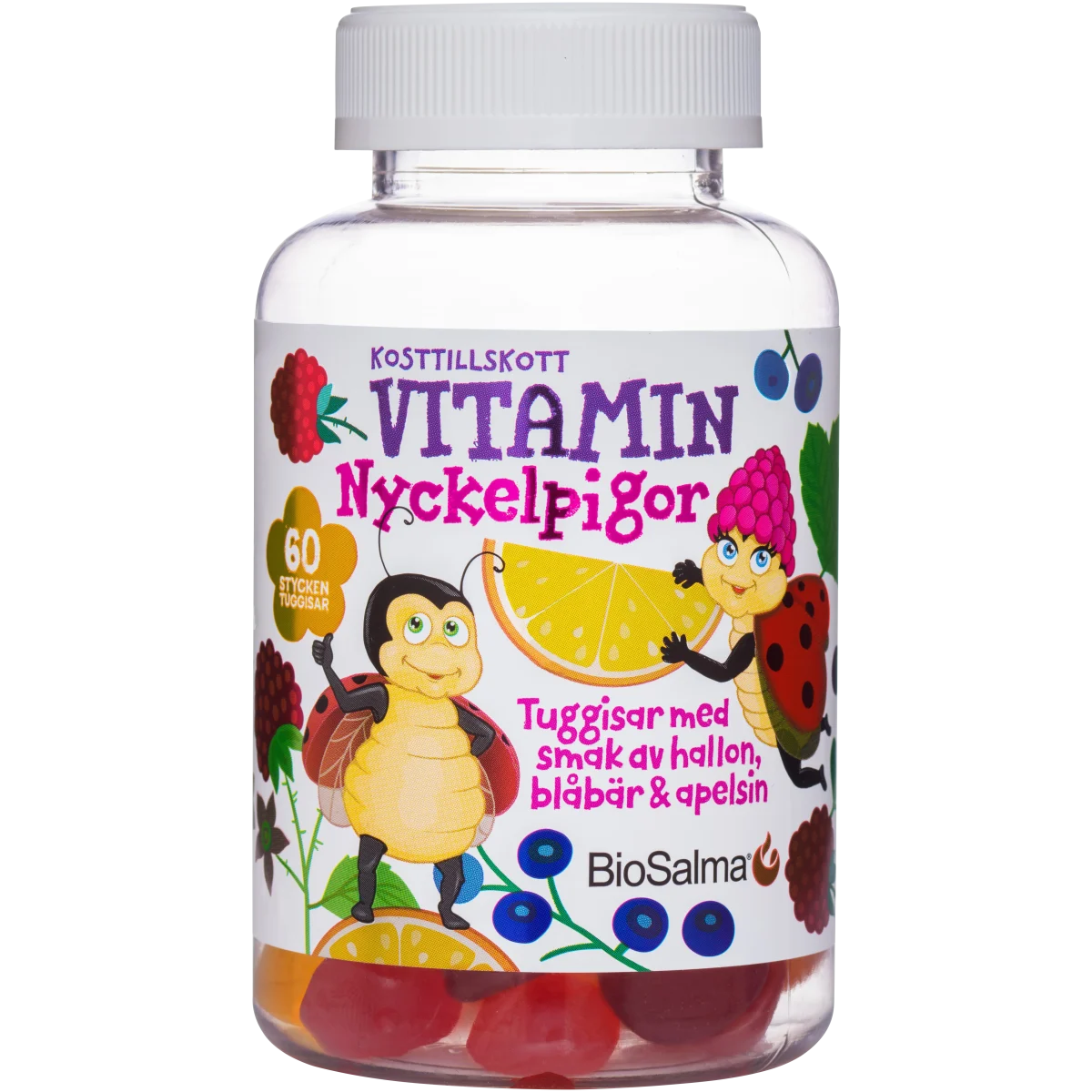 BioSalma Nyckelpiga Multivitamin 60 st