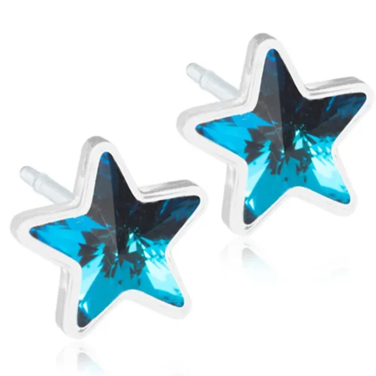 Blomdahl Örhängen Star Aquamarine 6 mm