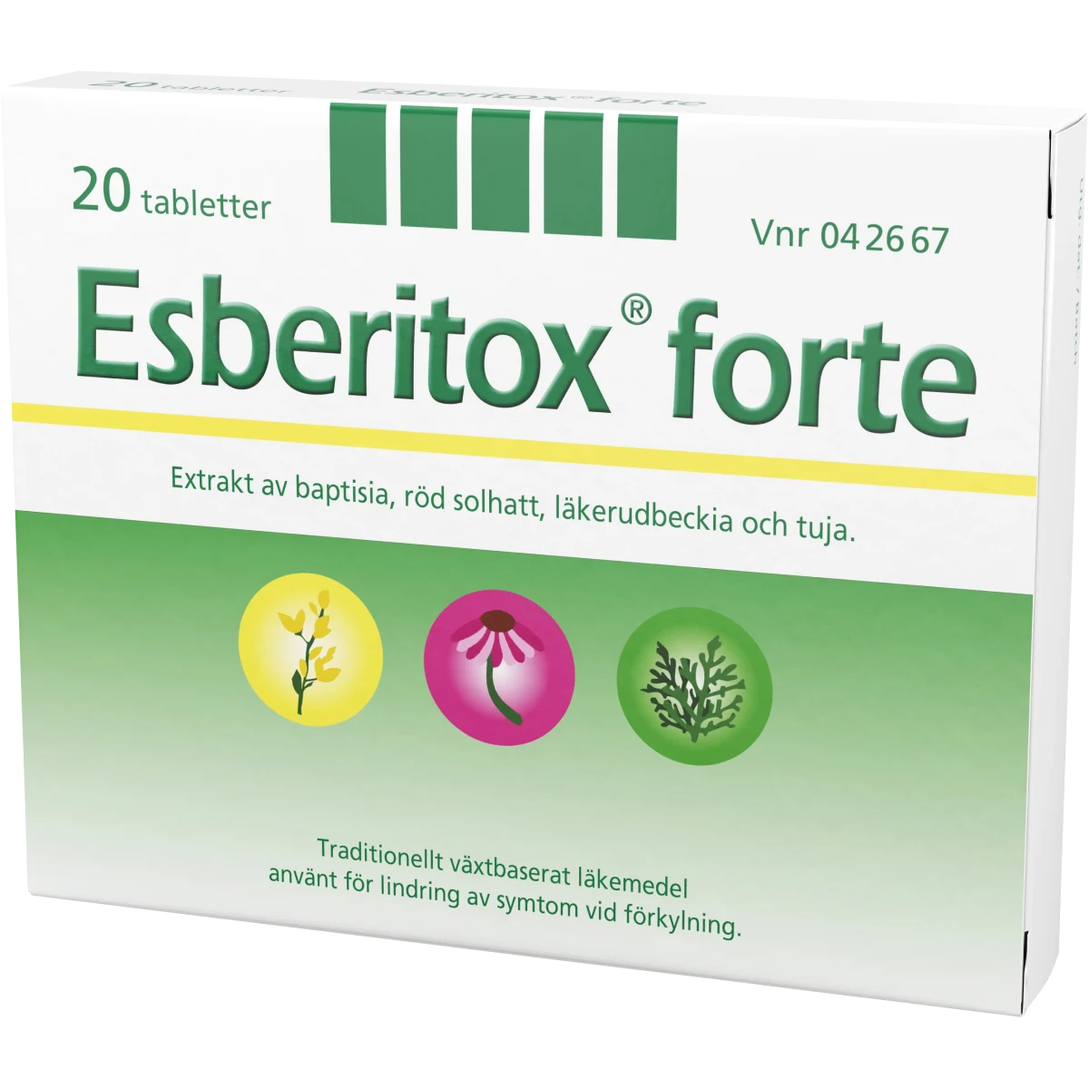 Esberitox forte tablett 20 st