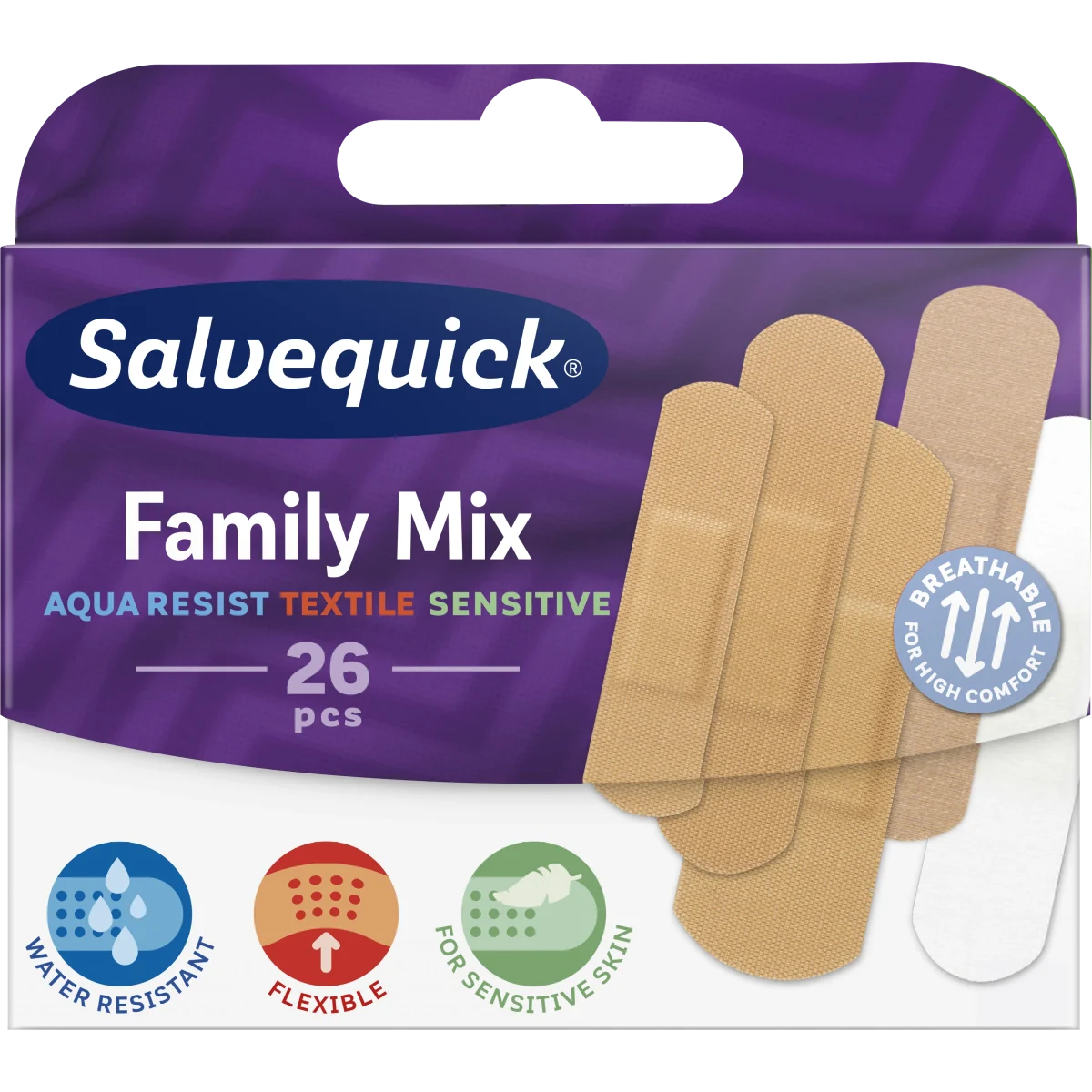 Salvequick Family Mix 26 st