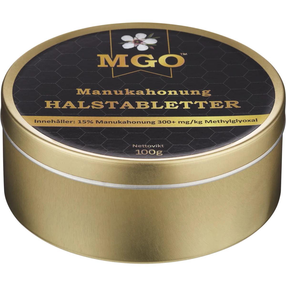 MGO Manukahonung 300+ Halstabletter 100 g 19 st