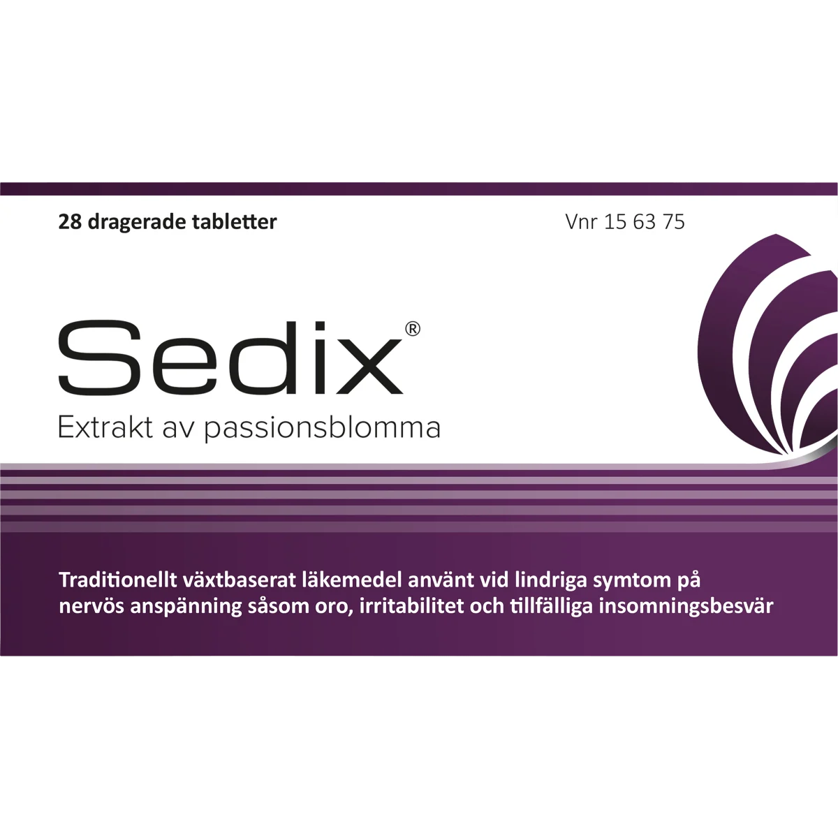 Sedix filmdragerade tablett 28 st