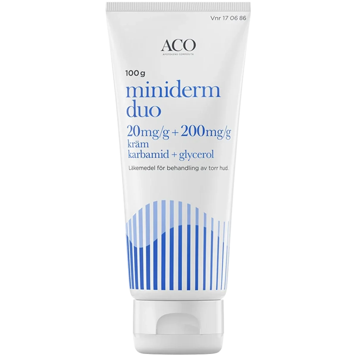 Miniderm Duo Kräm 20mg/g+200mg/g Tub 100g