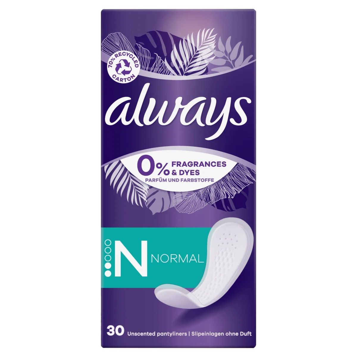 Always Daily Fresh Normal Trosskydd 30 st