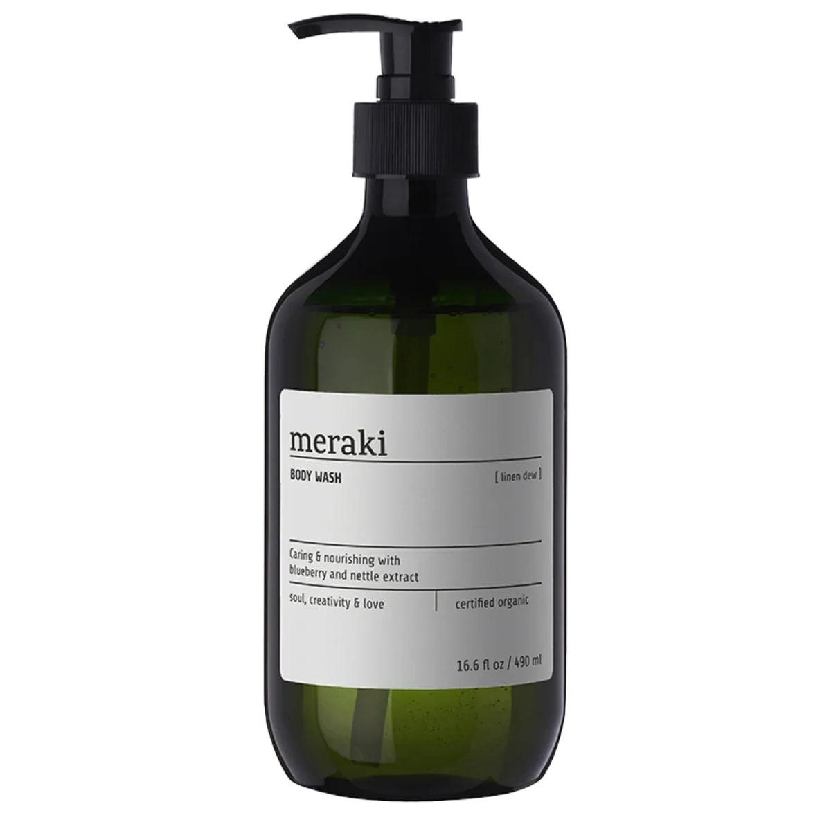 Meraki Body Wash Linen Dew 490 ml