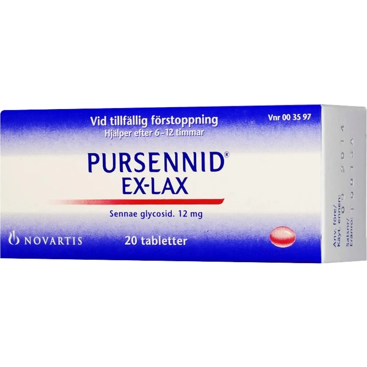 Pursennid Ex-Lax Tablett 20 st