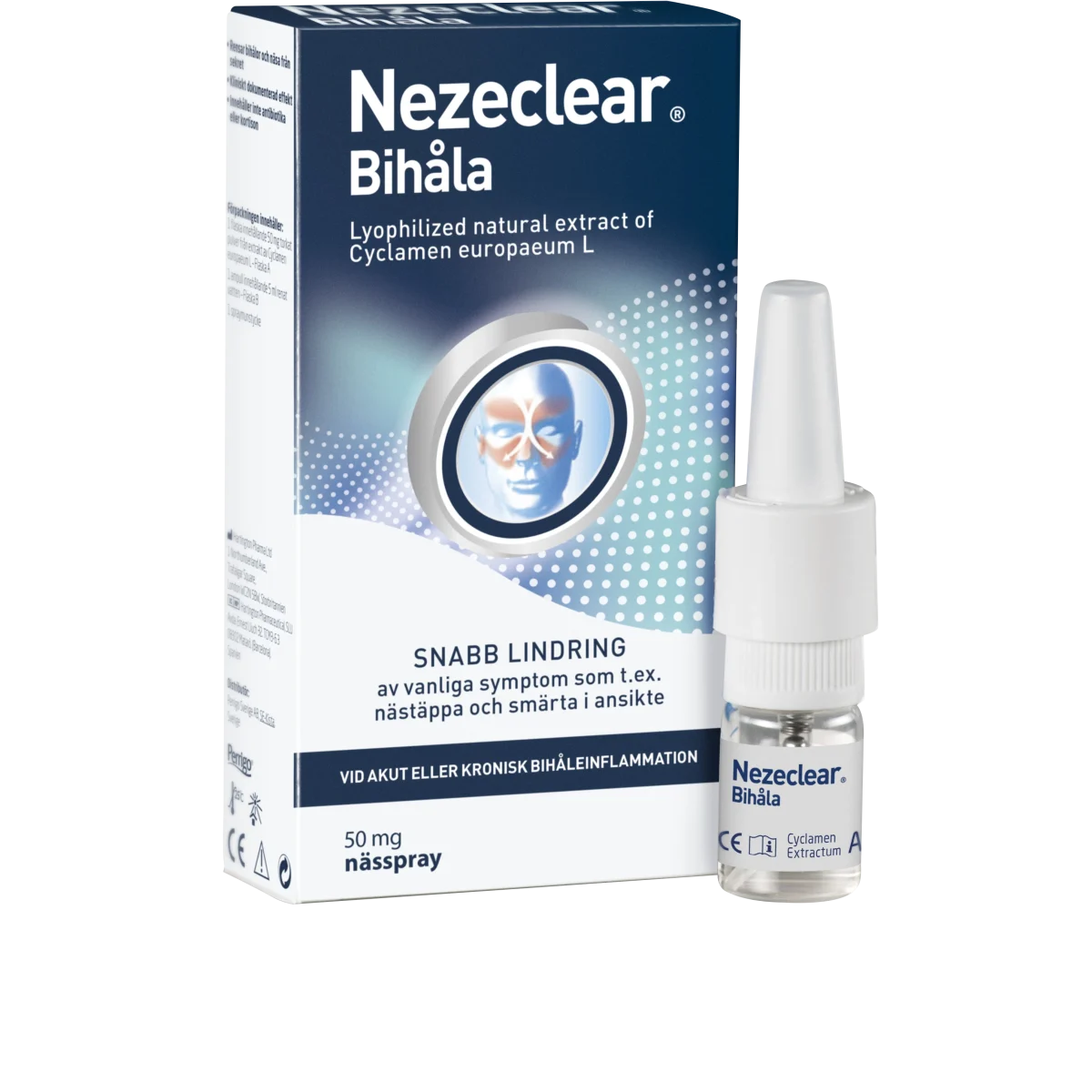 Nezeclear Nässpray Bihåla 0,05 g